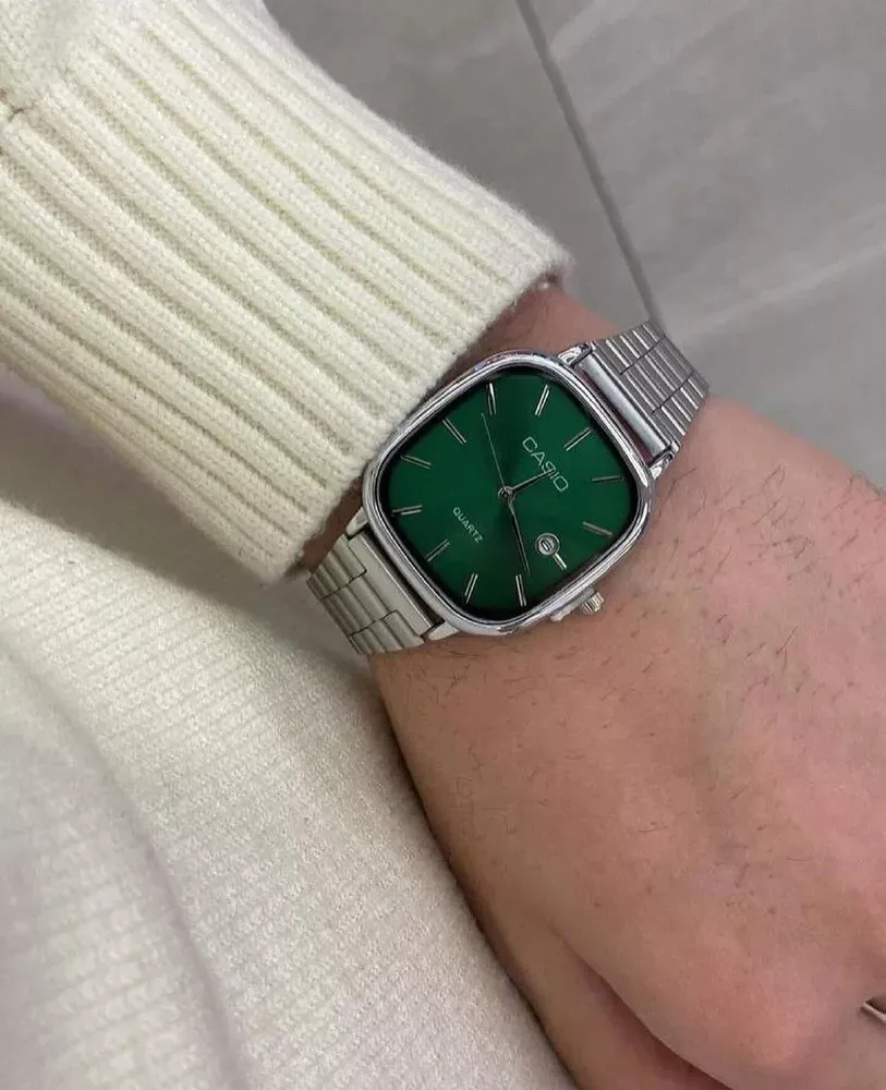 C A S I O Luxurious 36mm Watch - Water Resistant | Transferred steel