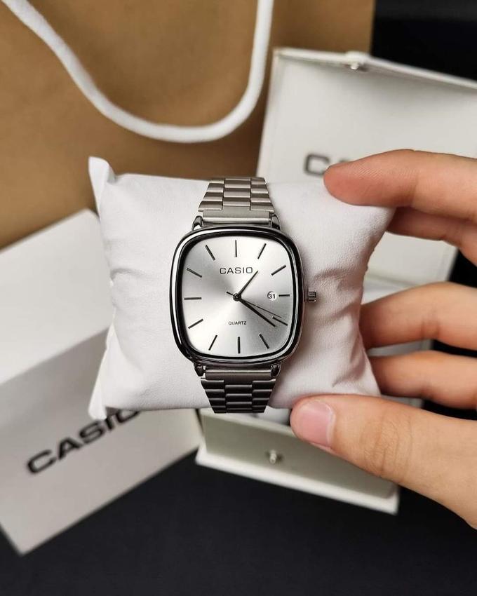 C A S I O Luxurious 36mm Watch - Water Resistant | Transferred steel